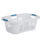 Rubbermaid Hip-Hugger Laundry Basket, X-Large, 2.1 Bushel, White