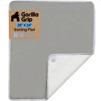 GORILLA GRIP Padded Ironing Board Cover, 15x54 Silver