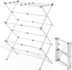 Foldable Clothes Drying Rack 41"x29"x14" - White