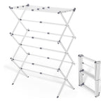 Foldable Clothes Drying Rack 41"x29"x14" - White