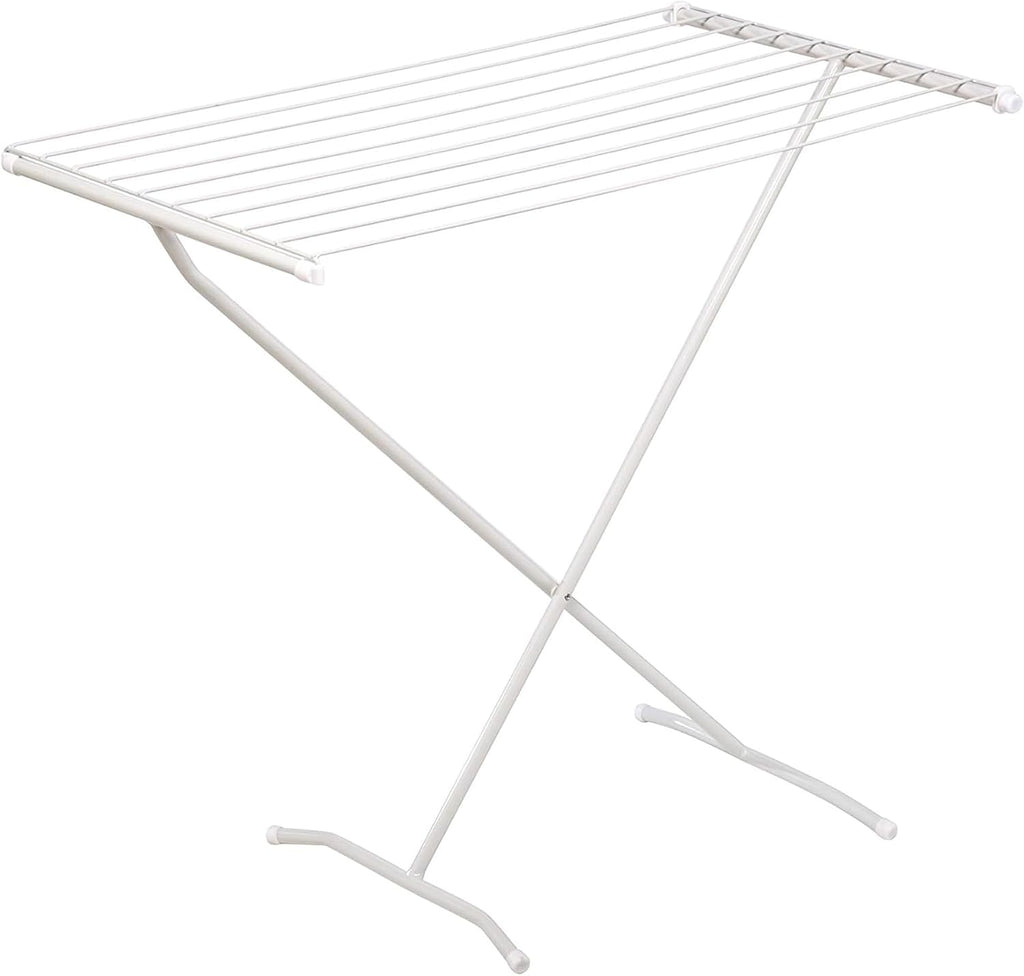 Honey-Can-Do Collapsible Clothes Drying Rack – Sturdy Metal X-Frame, Space-Saving Towel & Laundry Rack for Indoor/Outdoor Use, Foldable Design for Laundry Organization