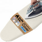 GORILLA GRIP Padded Ironing Board Cover, 15x54 Silver