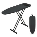 Ironing Board 43x13 with Iron Rest, RAINHOL Black Full Size Iron Board