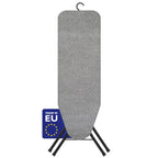 Bartnelli Pulse Ironing Board | Made in Europe | Patent Space Saving Smart Hanger Iron Board for Easy Storage | Lightweight, 4 Layer Cover, 4 Legs, for Dorm, Laundry Room, or Small Spaces(43x13-35)