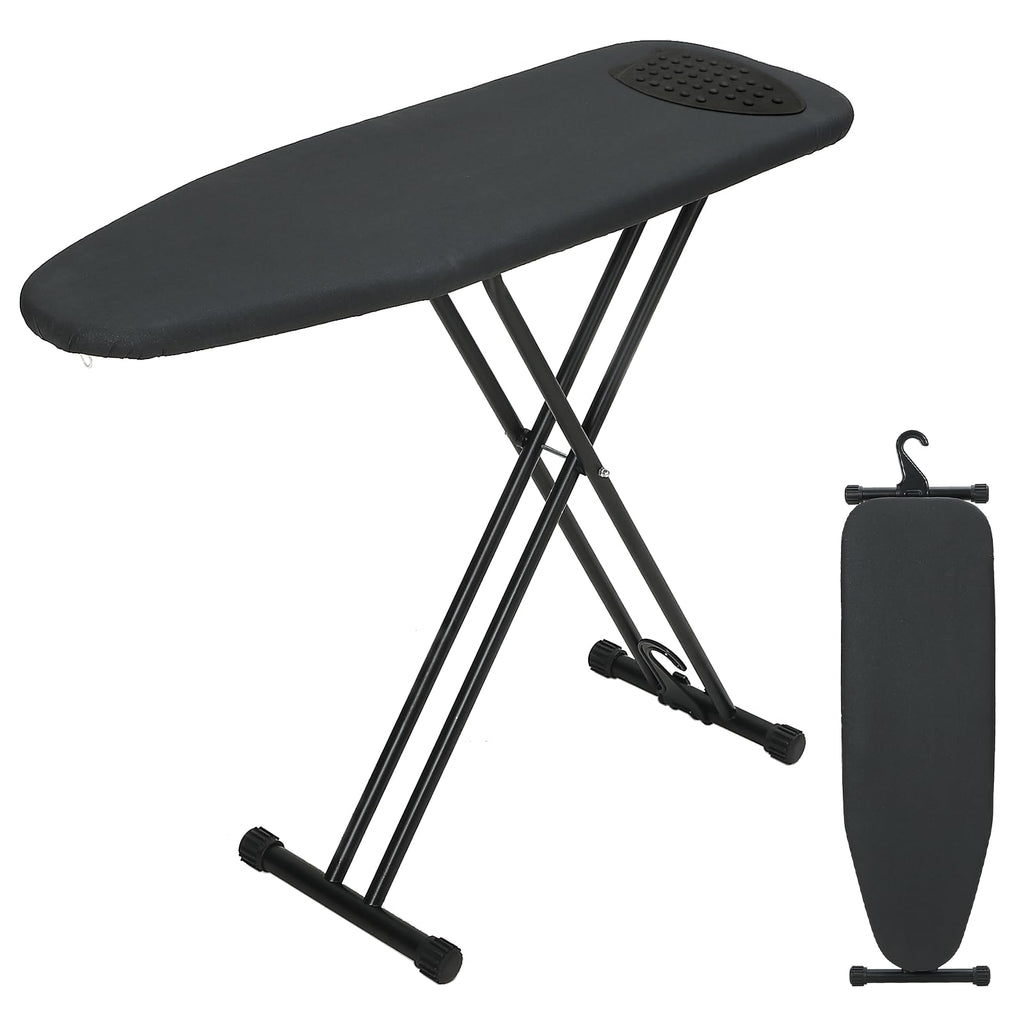 Ironing Board 43x13 with Iron Rest, RAINHOL Black Full Size Iron Board