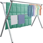Drying Racks Clothing for Outdoor with 20 Windproof Hooks