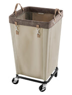StorageWorks 160L Laundry Basket with Wheels, Rolling Hampers for Clothing