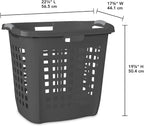 Sterilite Ultra Easy Carry Hamper, Laundry Basket Organizer, 4-Pack