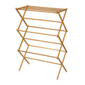 Household Essentials 5001 Collapsible Folding Wooden Clothes Drying Rack For Laundry | Pre Assembled