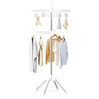 Foldable Clothes Drying Rack, Rotatable Free Standing drying rack , 1 Layer