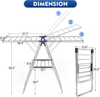 APEXCHASER Large Stainless Steel Clothes Drying Rack