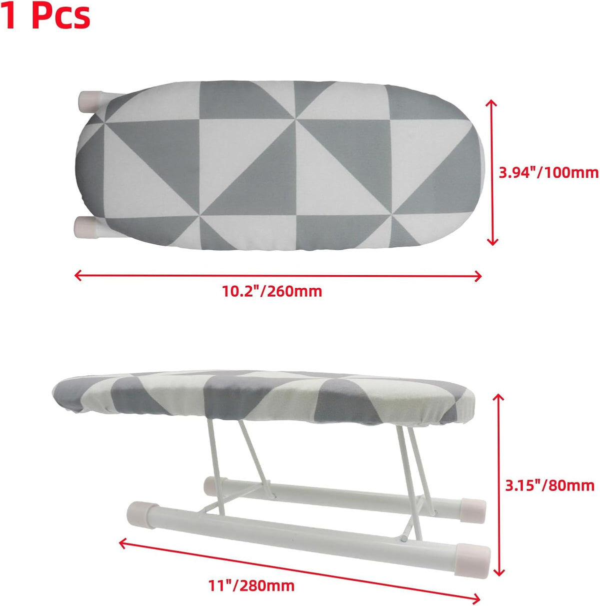 Oedema Mini Portable Folding Ironing Board 10.2" (Style 3)