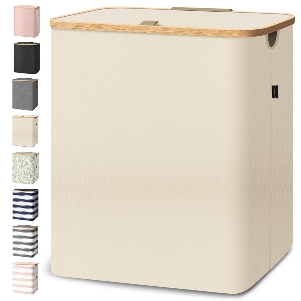 BALEINE 100L Laundry Hamper with Lid, Large Laundry Basket Bin