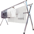 JAUREE 79" Clothes Drying Rack, Drying Rack Clothing Folding Indoor Outdoor