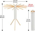 JOOM Clothes Drying Rack, Clothing Stand, Foldable Laundry Drying Rack