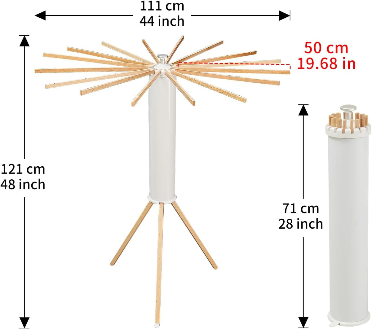 JOOM Clothes Drying Rack, Clothing Stand, Foldable Laundry Drying Rack