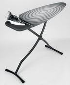 Brabantia Premium Ironing Board with Heat Resistant Parking Zone | X-Large (Size D) | Fairtrade Titan Oval | Tall & Wide, Adjustable Height (31-40"), Easy Fold, Anti-Collapse Lock, Non-Slip Feet