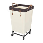 StorageWorks 160L Laundry Basket with Wheels, Rolling Hampers for Clothing
