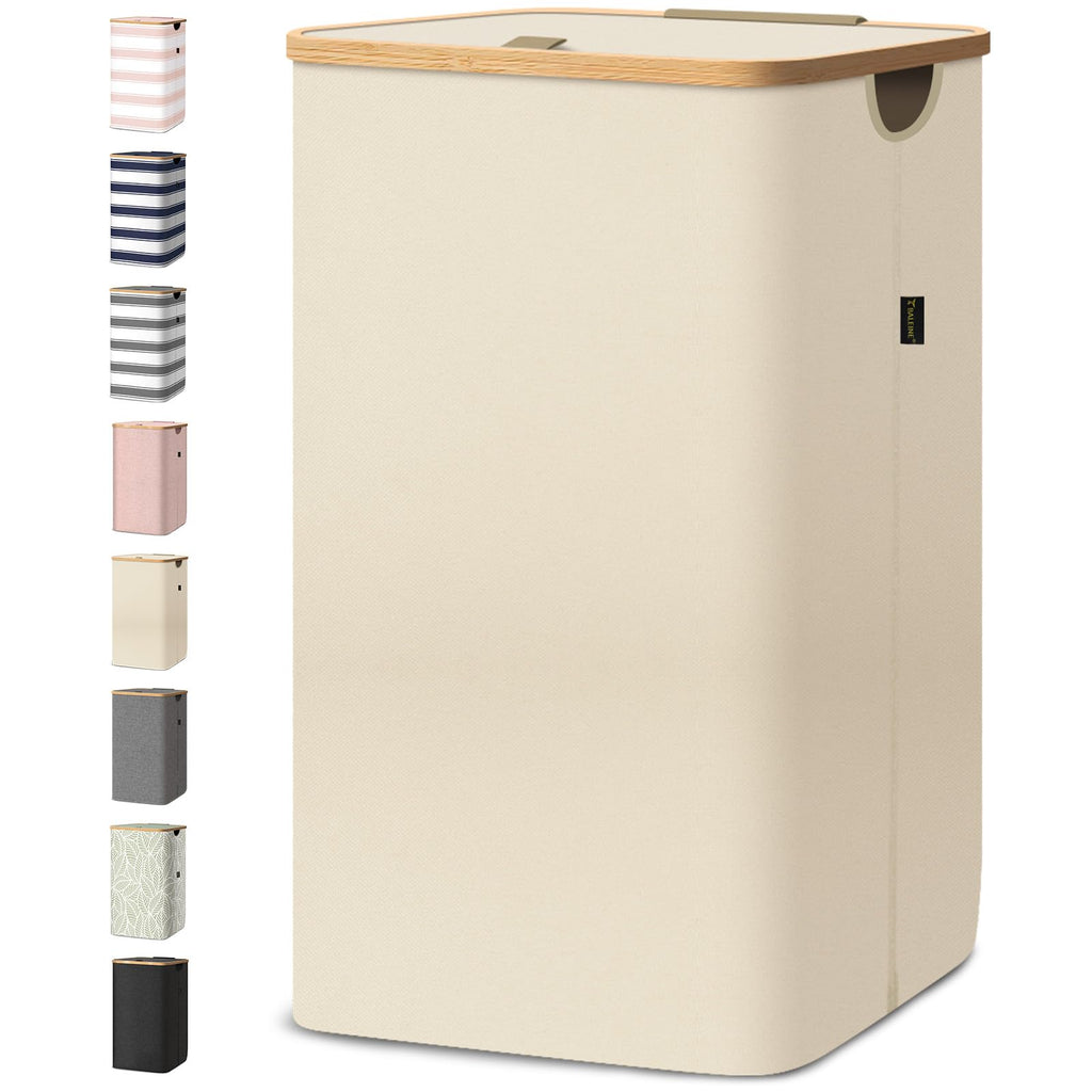 BALEINE 100L Laundry Hamper with Lid, Large Laundry Basket Bin