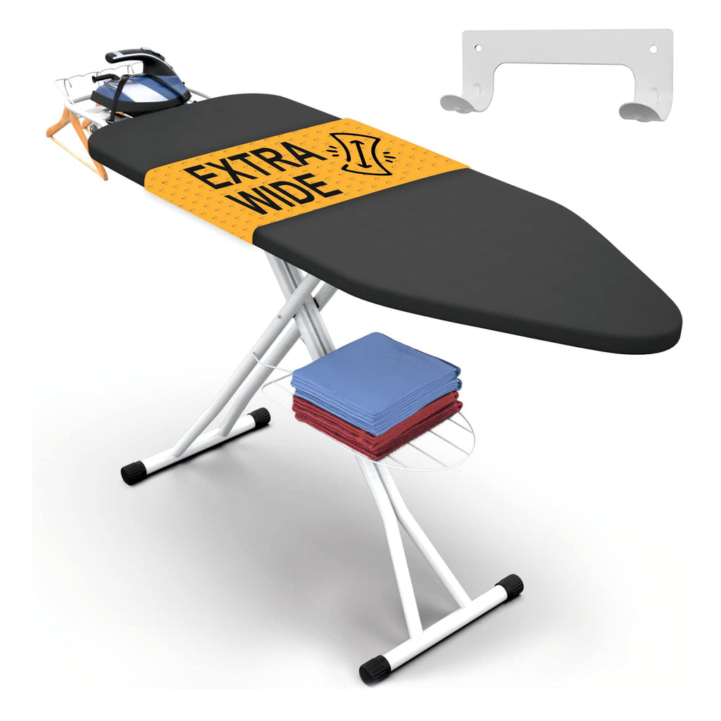 Xabitat Ironing Board 57" x 15" Foldable with Wall Hanger