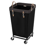 StorageWorks 160L Laundry Basket with Wheels, Rolling Hampers for Clothing