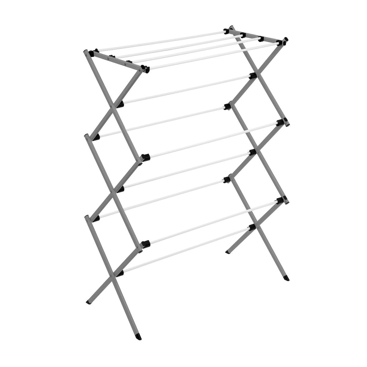 Honey-Can-Do 6-Tier Collapsible Clothes Drying Rack, 30", White