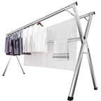 JAUREE 79" Clothes Drying Rack, Drying Rack Clothing Folding Indoor Outdoor