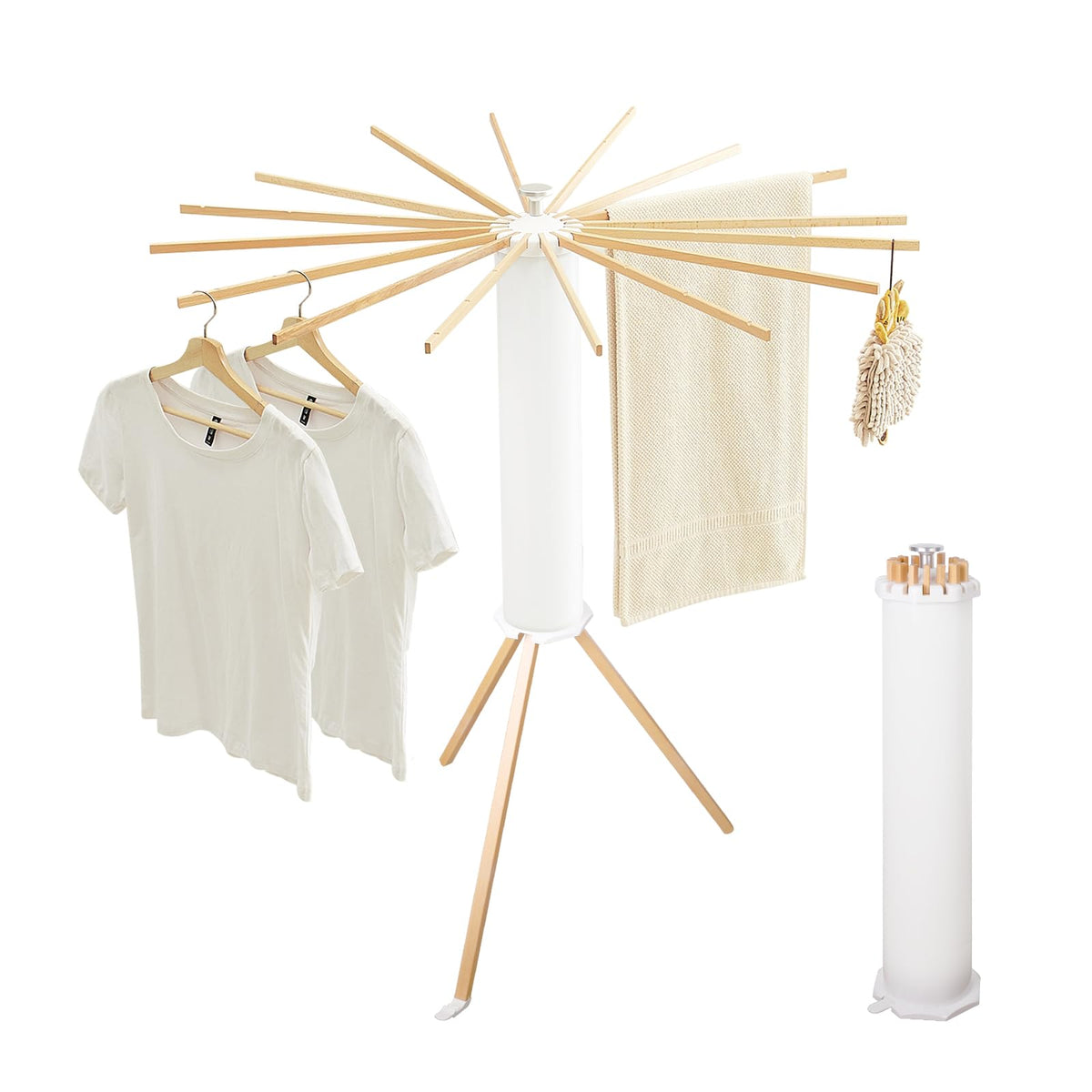JOOM Clothes Drying Rack, Clothing Stand, Foldable Laundry Drying Rack