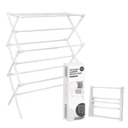 ZOES HOMEWARE Clothes Drying Rack,Collapsible Drying Rack Clothing, Black