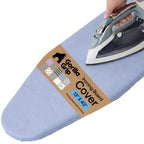GORILLA GRIP Padded Ironing Board Cover, 15x54 Silver