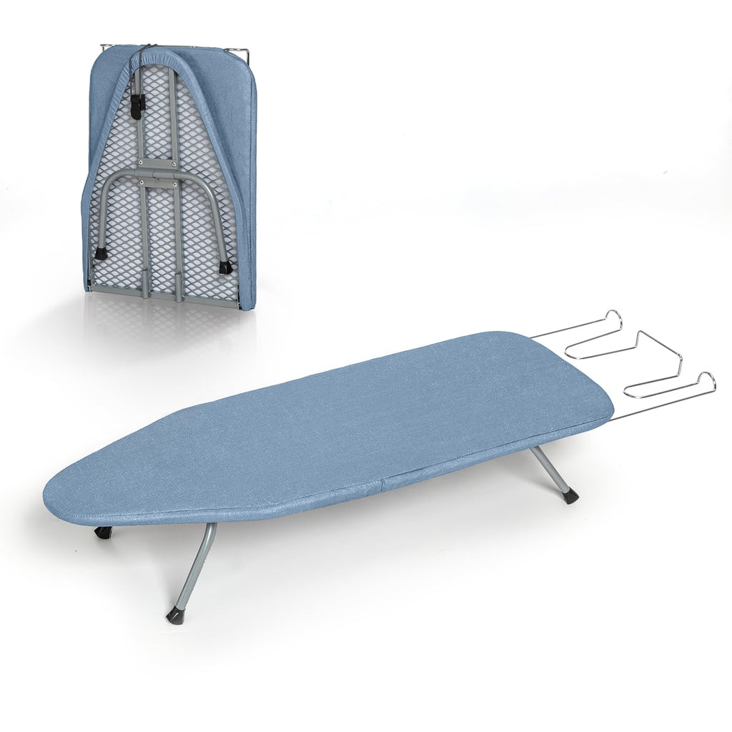 RAINHOL Gray Mini Tabletop Ironing Board 31"x12"