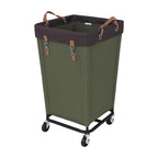 StorageWorks 160L Laundry Basket with Wheels, Rolling Hampers for Clothing
