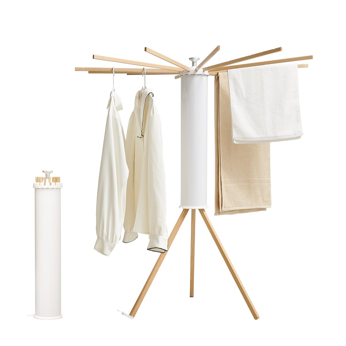 JOOM Clothes Drying Rack, Clothing Stand, Foldable Laundry Drying Rack