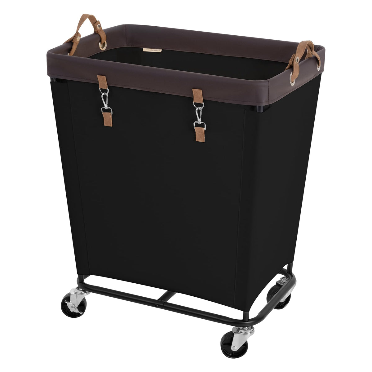StorageWorks 160L Laundry Basket with Wheels, Rolling Hampers for Clothing