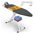 Xabitat Ironing Board Extra-Wide 57" x 18" Foldable with Wall Hanger