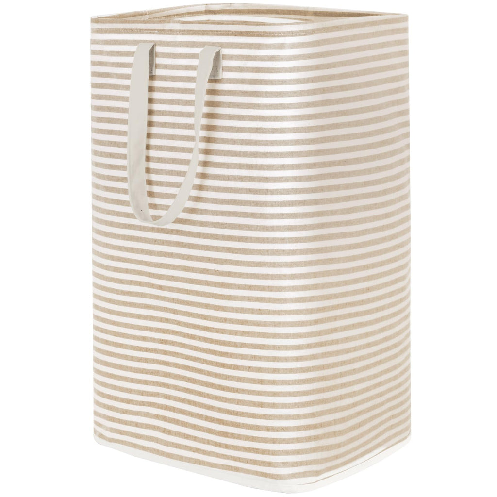 Lifewit 80L Large Laundry Baskets, Laundry Hampers Bags, 2 Pack, Beige