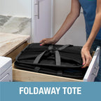 Collapsible Laundry Caddy - Denim/Shadow Gray(2PK)