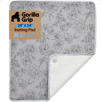 GORILLA GRIP Padded Ironing Board Cover, 15x54 Silver