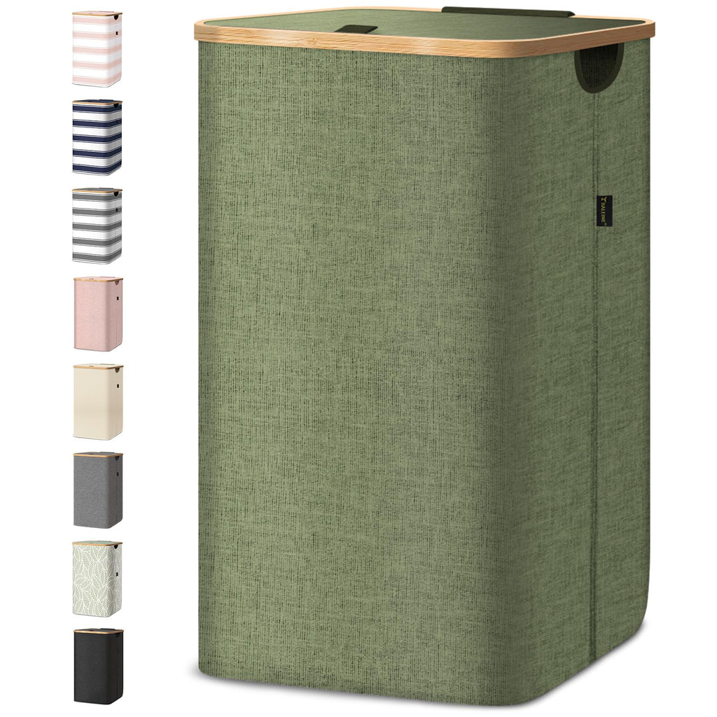 BALEINE 100L Laundry Hamper with Lid, Large Laundry Basket Bin