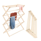 Pennsylvania Woodworks Clothes Drying Rack: Solid Maple Hard Wood Laundry Rack for Sweaters, Blouses, Lingerie & More, Durable Folding Drying Rack, Made in USA, No Assembly Needed, Medium