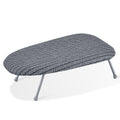 VEVOR Ironing Board with Bottom Storage Tray, Thickened 4 Layers Iron Board with Heat Resistant Cover and 100% Cotton Cover, 10 Adjustable Heights Ironing Board for Home Laundry Room Use (Size 55x15)