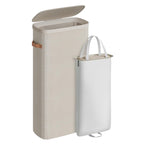 SONGMICS Laundry Basket, 170L Laundry Hamper with Lid, 2 Removable Bags