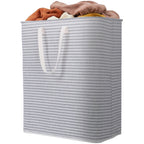 Lifewit 80L Large Laundry Baskets, Laundry Hampers Bags, 2 Pack, Beige