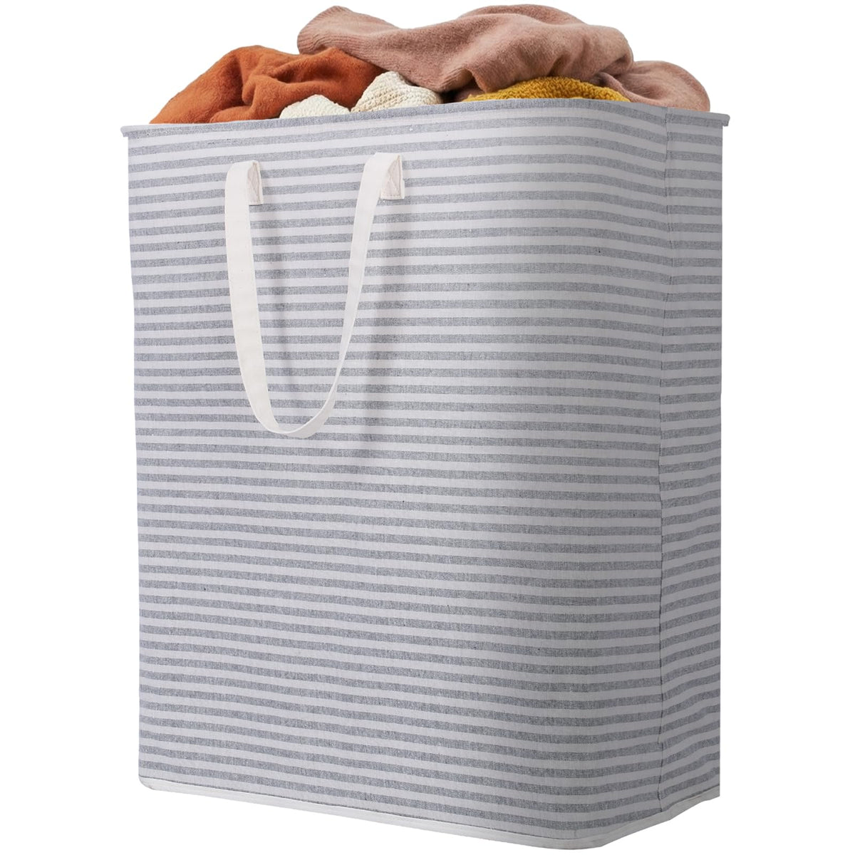 Lifewit 80L Large Laundry Baskets, Laundry Hampers Bags, 2 Pack, Beige