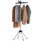 SONGMICS Clothes Drying Rack, 61.6-Inch Drying Rack, 3 Rotatable Arms