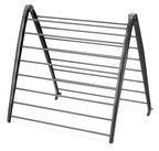 Whitmor Spacemaker Folding Drying Rack, Freestanding Indoor Clothes Dryer, Space Saving Compact Design, 6"L x 26"W x 51.5"H, White