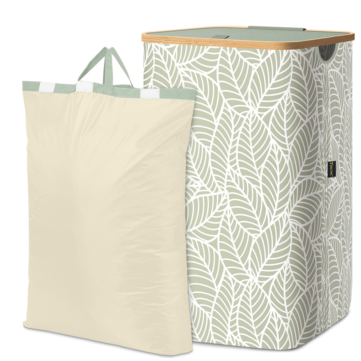 BALEINE 100L Laundry Hamper with Lid, Large Laundry Basket Bin