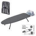 ZOES HOMEWARE Premium Metal Mesh Panel Tabletop Ironing Board Silver