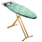 Bartnelli Pro Luxury Ironing Board - Extra Wide 51x19 Ironing Surface, Ultra-Premium Aluminum Build, Includes Steam Iron Rest, Adjustable Height, Foldable, European Made