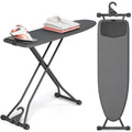APEXCHASER Foldable Compact Heigh Adjustable Ironing Board with Silicone